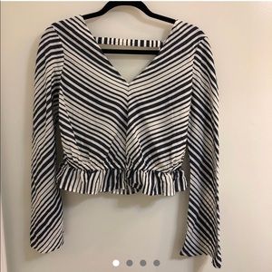 stripped blouse